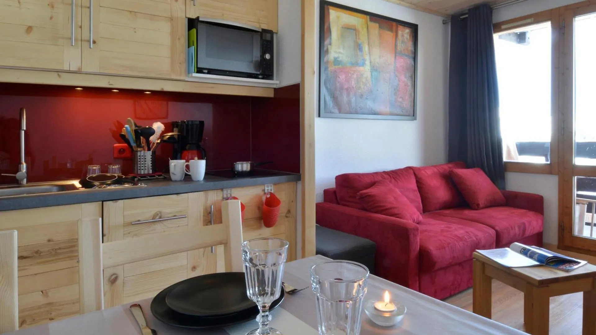 Studio Renove Au Pied Des Pistes Avec Balcon Et Animaux Admis - Fr-1-181-2429 La Plagne-Tarentaise 0*,  France