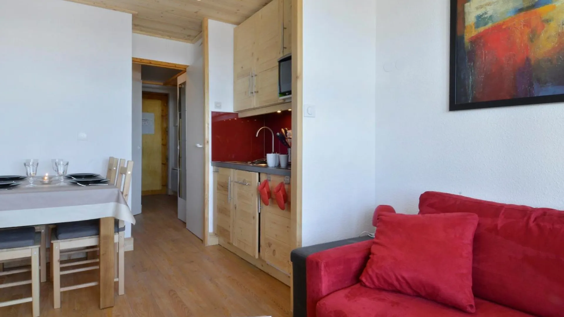 Studio Renove Au Pied Des Pistes Avec Balcon Et Animaux Admis - Fr-1-181-2429 La Plagne-Tarentaise Apartment