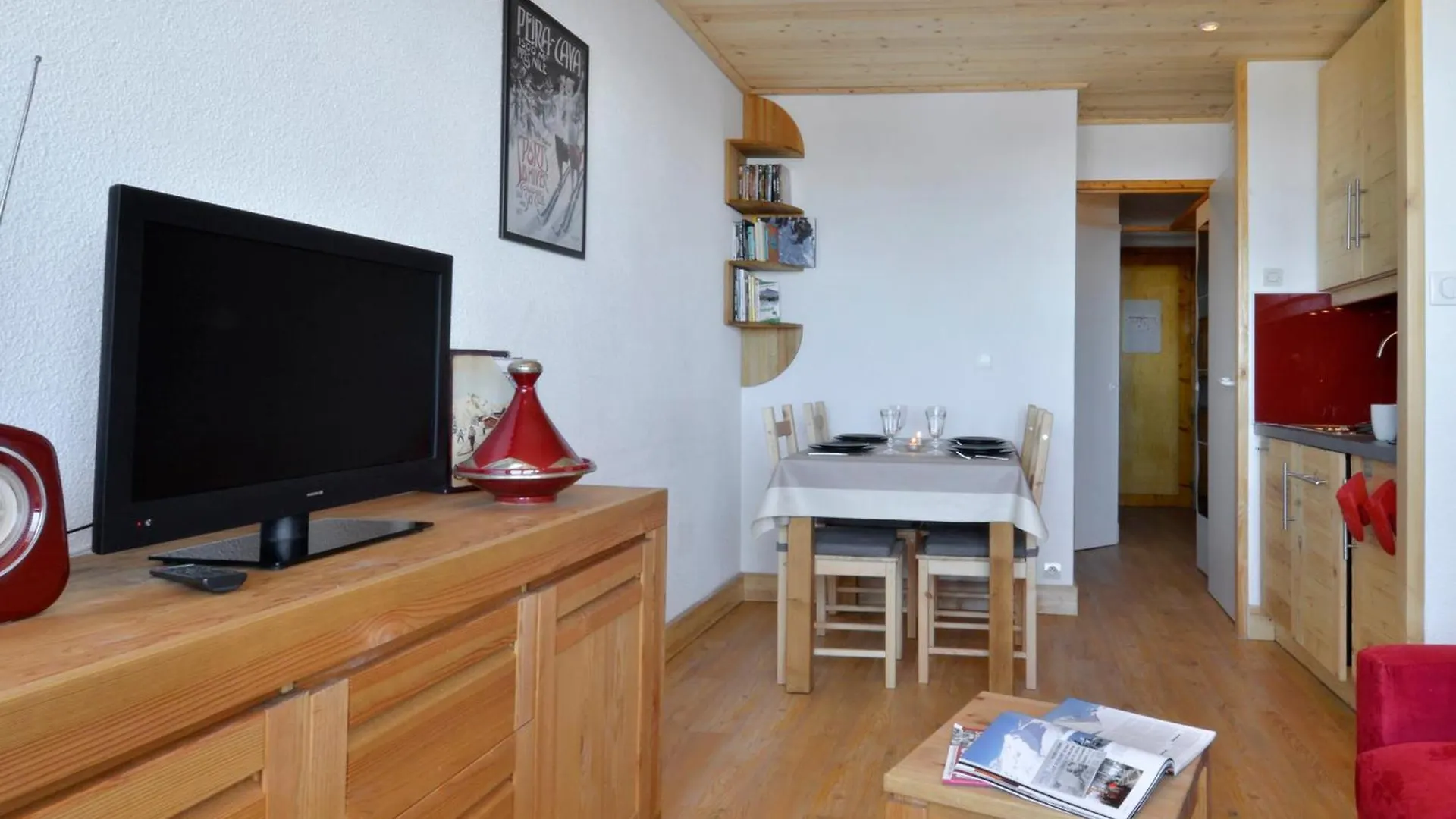 Studio Renove Au Pied Des Pistes Avec Balcon Et Animaux Admis - Fr-1-181-2429 La Plagne-Tarentaise